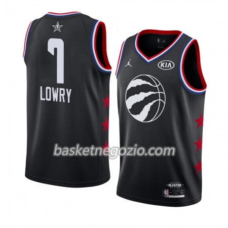 Canotte Uomo Toronto Raptors Kyle Lowry 7 2019 All-Star Jordan Brand Nero Swingman